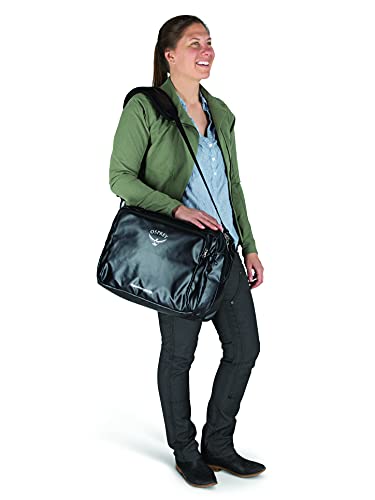 Osprey Transporter Boarding Bag 20L Carry-On Luggage, Black