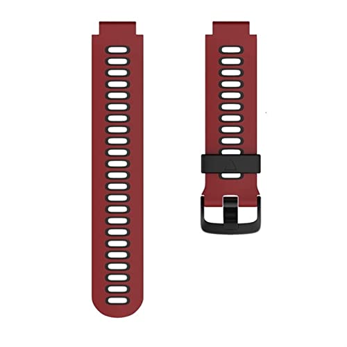 Correa de banda de vigilancia de silicona suave para Garmin Forerunner 735xt 220 230 235 620 630 735xt Pulsera de la banda de reloj de reemplazo de relojes inteligentes