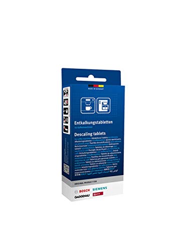 Bosch 3-Piece Descaling Tablets for All Vero Series Coffee Machines, Polyrattan, Black, 12 x 5 x 4.5 cm