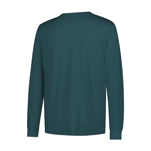 Ultra Game NFL Men's Active Quick Dry Long Sleeve T-Shirt, Philadelphia Eagles, Team Color, XX-Large - Image 3