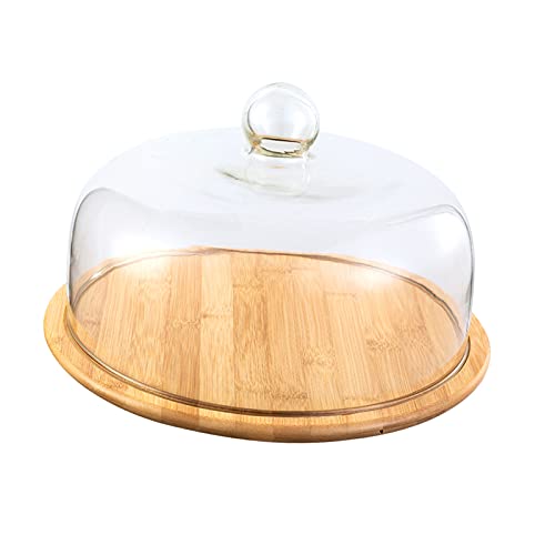 Baoblaze 24cm Serving Tray with Dome Cover