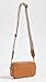 Tory Burch Women's Miller Mini Crossbody Bag, Classic Chestnut, Tan, One Size