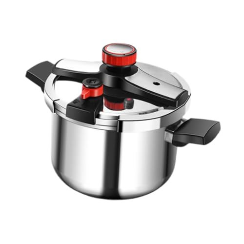 Saucepans Pressure Cooker Kitchen Cookware Multipurpose Portable with Easy Opening Lid Cooking Pot for Household