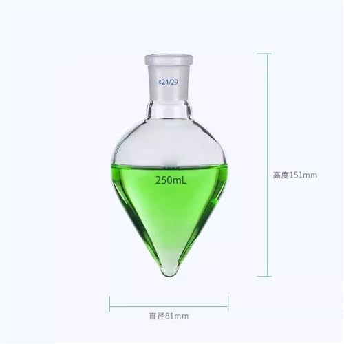 Bouteille épaissie de laboratoire en flacon gradué de 5 à 1000 ml