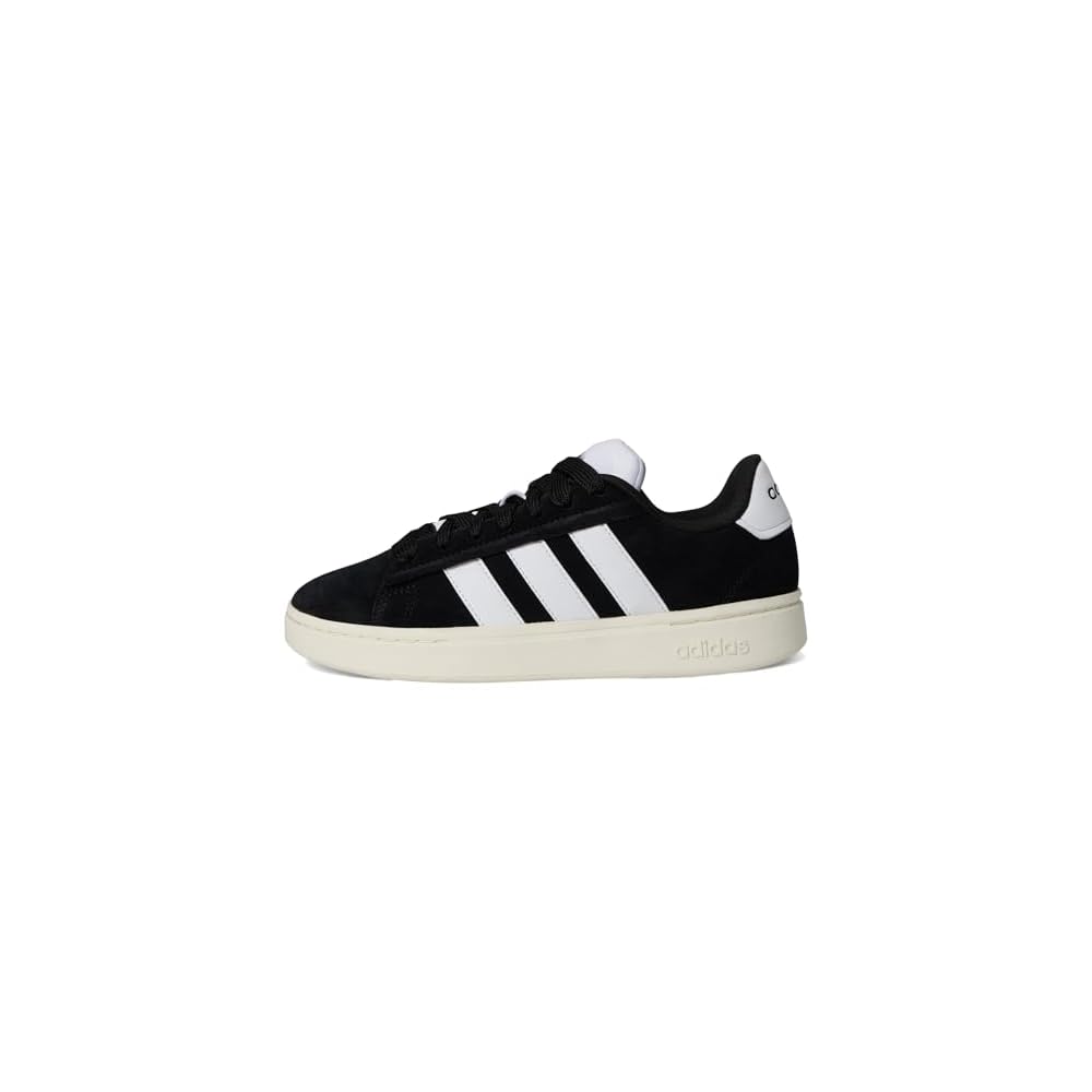adidas gazelle silver green womens adidas Kids' Grand Court Lifestyle Tennis Lace-up Shoes
