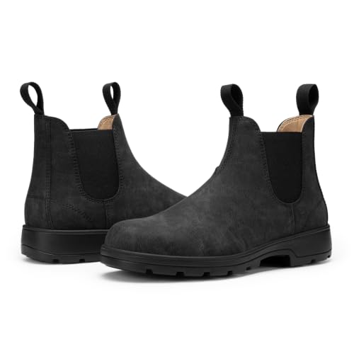 Rihero Men's Platform Heel Chelsea Boots (Various) - image 7