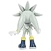 Sonic The Hedgehog 2.5-Inch Action Figure Modern Silver Collectible Toy