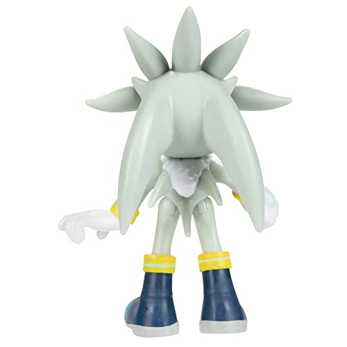 Sonic The Hedgehog 2.5-Inch Action Figure Modern Silver Collectible Toy