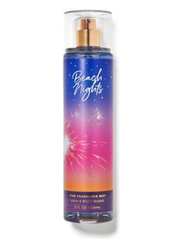 Bath & Body Works Fine Fragrance Body Spray Mist 8 oz (Beach NIghts)