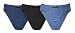 Produktbild Reedic Herrenslip, Baumwolle, 3er Pack, Größe XXX-Large (3XL), Farbe je 1x schwarz, dunkelblau, blau