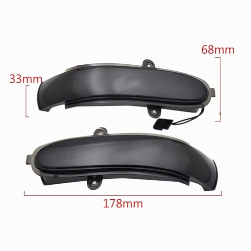 Lámpara secuencial espejo retrovisor Benz G550 intermitente dinámico LED 3