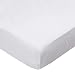 SheetWorld Fitted (Fits BabyBjorn Travel Crib Light) Sheet - Organic White Jersey Knit - Solid Colors