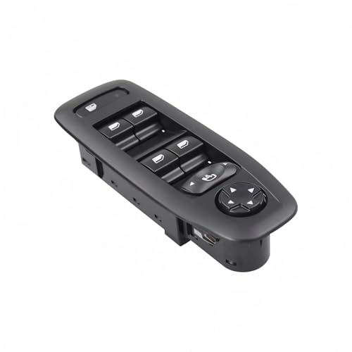 �E�B���h�E���t�g�X�C�b�` Compatible With Peugeot 2013-2019 �ƌ݊����J�[�A�N�Z�T���[�d�C�}�X�^�[�p���[�E�B���h�E�R���g���[���X�C�b�`�t�����g���^�]�ȃT�C�h���t�^�[�{�^��