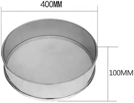 Automatic Flour Sifter Electric 120W Vibrating Sieve Machine with 2 Screens for Bakery, Kitchen & Restaurant - Efficient Sifting for Perfect Baking Results