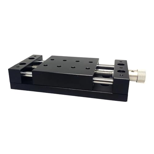Diapositive de traduction manuelle unidimensionnelle PT-S40 pour guidage linéaire stable