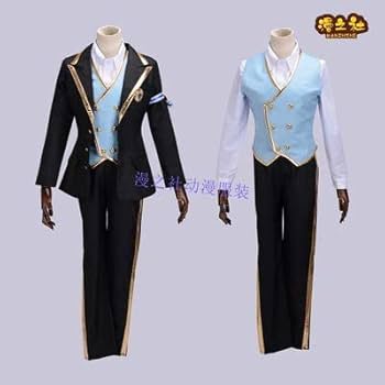コスプレ衣装 ツイステ オクタヴィネル制服 アズール フロイド ジェイド Amazon.co.jp: ツイステッドワンダーランド ツイステ ジェイド