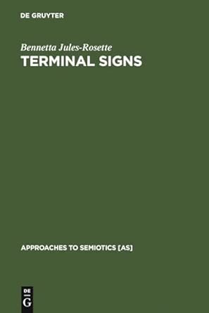 Terminal Signs: Computers and Social Change in Africa: 90 Reprint 2010 Edition book cover