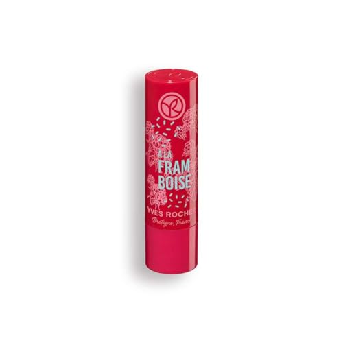 Yves Rocher Lip Balm Raspberry, 4.8g/0.17oz - Nourishing Lip Care,