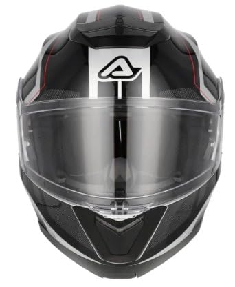 Casco Modular Acerbis Serel 22-06 Blanco y Rojo - 0025201.314 Talla M