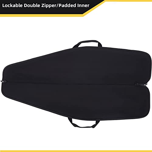 Mb Sxowbmu Soft Rifle Cases, Tactical Gun Bag For Shotgun And Other Accessories, Easy To Carry For Hunting Or Shooting - 44" Black #TOP2