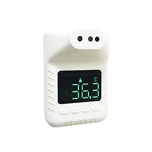 Sahyog Wellness SWTH04 Wall Mounted Infrared Thermometer with LCD Display & Fever Alarm with USB Cable Thermometer (White)
