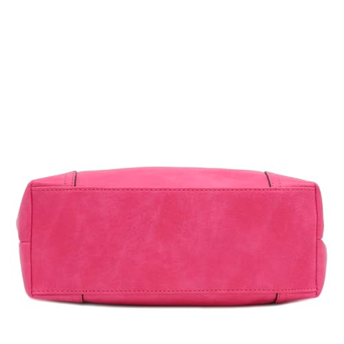 Image of Hobo Shoulder Bag with Big Snap Hook Hardware