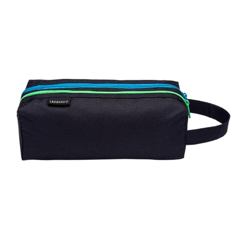 ESTOJO DUPLO RETANGULAR COM ALÇA SORTIDO LEOELEO