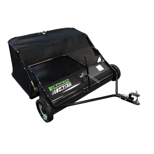 42" Tow Behind Lawn Sweeper