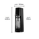 Sodastream TERRA Machine à Soda | 1 Bouteille 1L + Cylindre 60L | Noire - 13