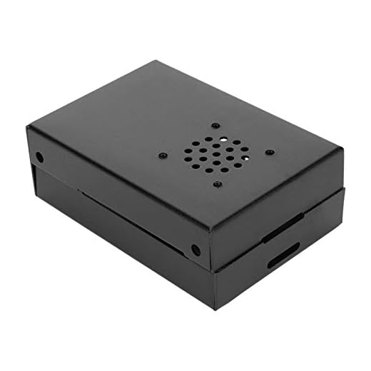 Kylfläns fodral aluminiumlegering passar för Raspberry Pi 4 V1-modell med fläkttillbehör