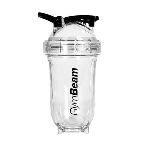 GymBeam Shaker 500 ml Tritan - Realizzato in Plastica Tritan di Alta qualità, Durevole e Resistente agli Odori, con Coperchio a Scatto a Prova di Perdite, BPA-Free, Lavabile in Lavastoviglie