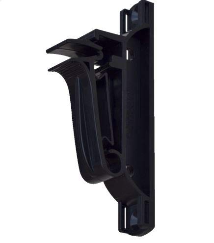 horizont Isolator Weidezaun Ranger I-40 FIX, Bandisolator, Seilisolator schwarz, 80 Stück, Band bis 40 mm, Seil bis 8 mm, Streckenisolator