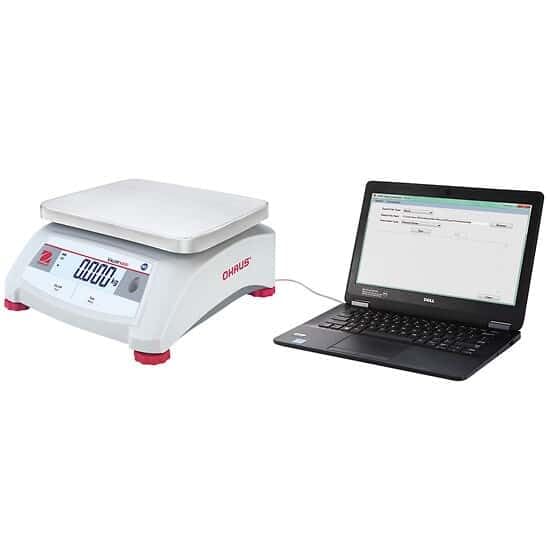 Ohaus Valor 1000-V12 Portion Control Scale, 10000g x 1g