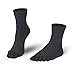 Produktbild Knitido Essentials Midi, halb hohe Zehensocken aus 85% Baumwolle, für jeden Tag, für Damen und Herren, Größe:39-42, Farbe:Charcoal (815)