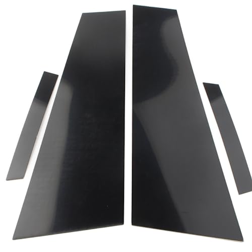 Cubierta de poste del pilar para Benz CLS C219 (2006-2011) en negro brillante, 4 piezas