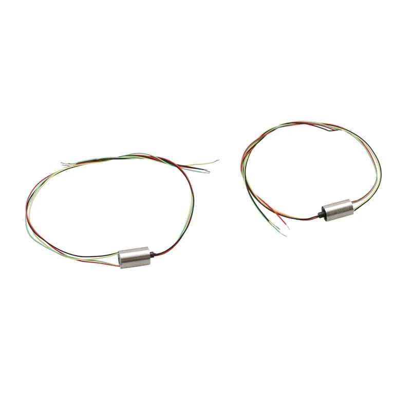Accessori per Giocattoli 1PCS RC Fotografia Aerea Drone Mini Conduttivo Slipring Dia.5.5/6mm 4CH 1A Ripresa Giunto Cardanico 360° Stabilizzatore palmare Slip Ring(Dia 6mm 4CH)