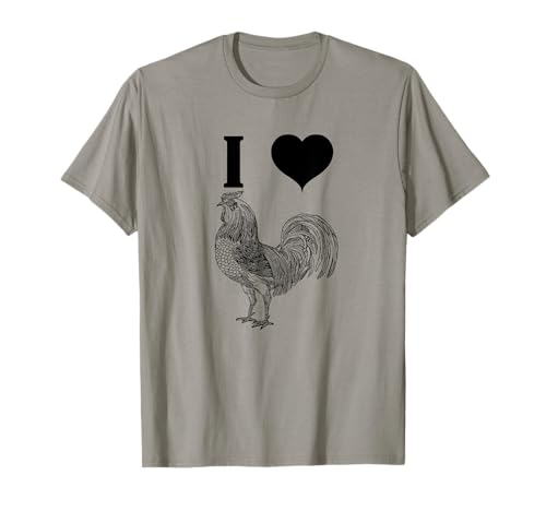 Camisa de polla I Love Cock, camisa de polla grande traviesa Camiseta