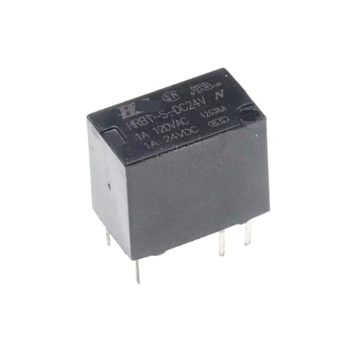 Relé HRB1-S-DC5V de 1A perfecto para proyectos de domótica y automatización casera