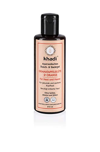 Preisvergleich Produktbild khadi Ayurvedisches Duschgel Granatapfelblüte & Orange