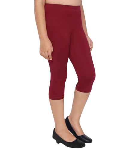 Image of Robinbosky Premium Girls Capri Leggings for All Age Group | Multiple Colors