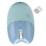 Depisuta Cicha Mysz z Dwoma Trybami, funkcją Automatycznego Uśpienia, do Laptopa z Systemem OS X 10.4 lub Nowszym (BLUE)