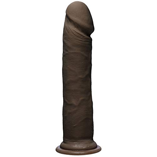 The D Realistic D 8 Inch Ultraskyn Chocolate gode dildo réaliste