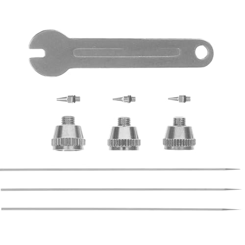 Juego de Boquillas y Agujas IDEANATEGRATE para Aerógrafo ideal para Aficionados y Profesionales