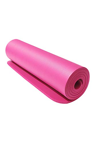 PowerLife Ultra-Thick 10mm Yoga and Exercise Mat Non-Slip, Moisture-Resistant, and Cushioned Yoga, Pilates