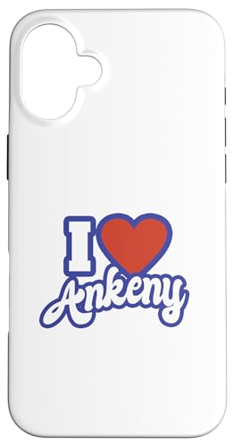 I Love Ankeny Iowa X}zP[X iPhone 16 Plus p