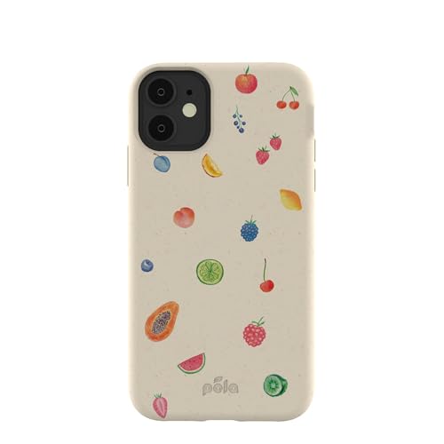 Pela | Phone Case Compatible with iPhone 11 | Limited Edition | Supports Wireless Charging | Cute Eco Friendly | Lil Fruity by Pela - Used condition - US$22.51