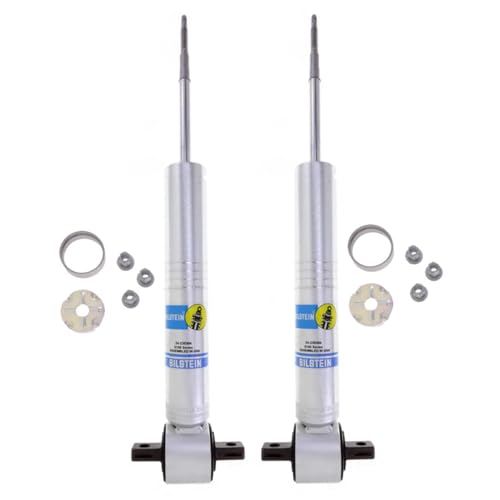 TrendsAuto Bilstein 5100 Series Set of Front Ride Height Adjustable Shocks fits 2014 2018 Silverado 1500 4WD | Provides 1.85