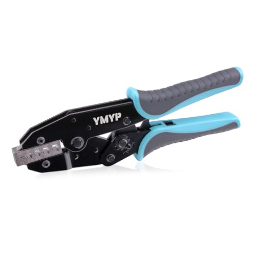 YMYP Coaxial Crimping Tool for RG Type Cable - RG50,54,55U,58,59,62,108,133,141,142,185,301,302,303,400,LMR-195,LMR-200，LMR-240,BNC 4C-2V,3D-2V Connectors(CRIPMER L1 WG)