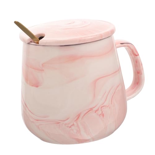 Taza de cerámica decorativa VINTORKY con retención térmica para té 2