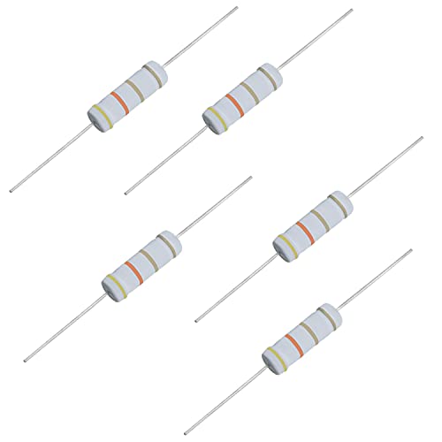 Résistance à film d'oxyde métallique de 4,3 ohm haute précision &plusmn;5% pour montage